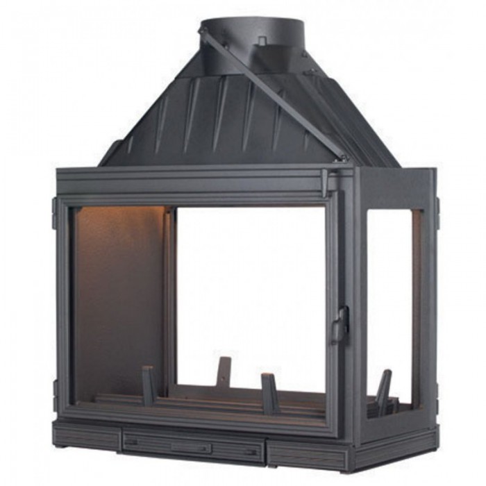 Каминная топка Seguin Multivision 7000 (R/L), трехсторонняя