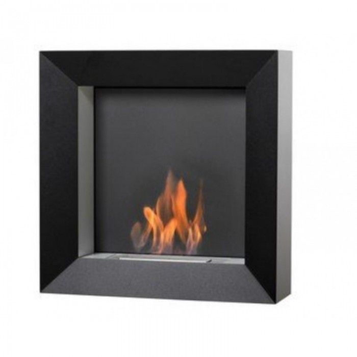 Биокамин Safretti CARRE BL black/white